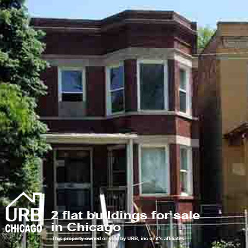 2 flat building for sale in Chicago