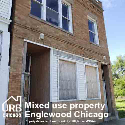 Mixed use property Englewood Chicago