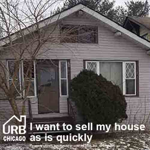 I want to sell my house as is quickly