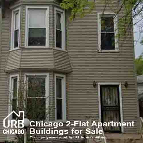 Chicago 2 Flat Apartment Buildings for sale