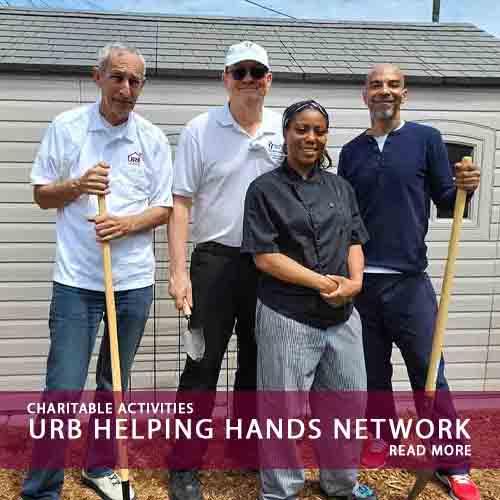 Brian Urbanowski URB inc helping veterans at Eddie Beard Vet House