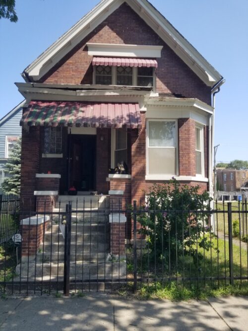 7143 S Peoria front of house | URB Chicago