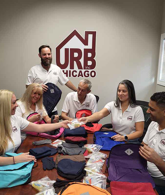 URB Chicago charitable activities and causes